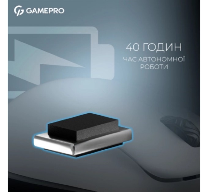 GamePro Мишка GamePro Asgard Loki Wireless/USB White (GM022W)