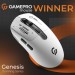 GamePro Мишка GamePro Genesis Winner Wireless/Bluetooth/USB White (GM079W)