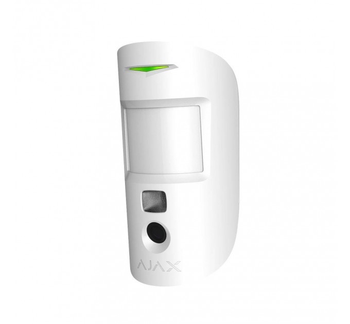 Ajax MotionCam HDR (PhOD) Jeweller (8EU) ASP white датчик руху з камерою
