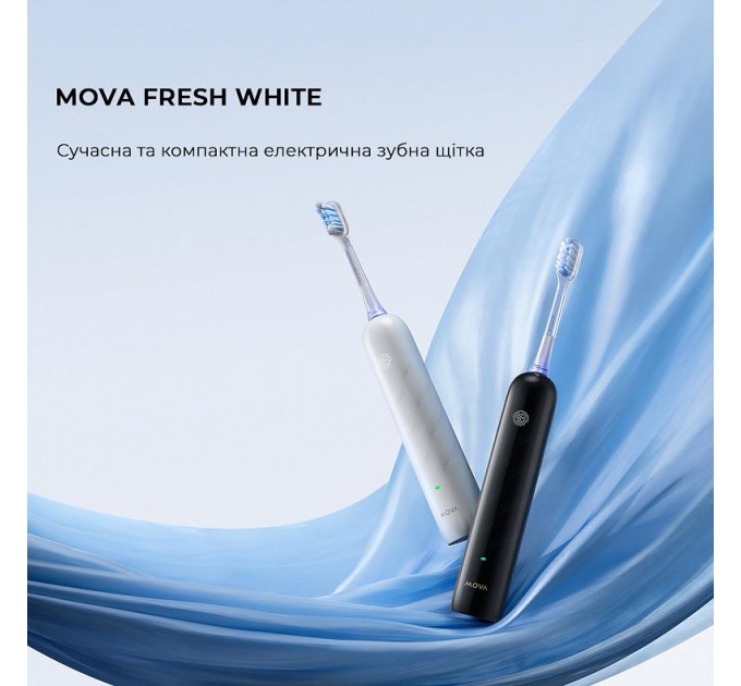 MOVA Електрична зубна щітка Mova Fresh Black (ATB13A-BK)
