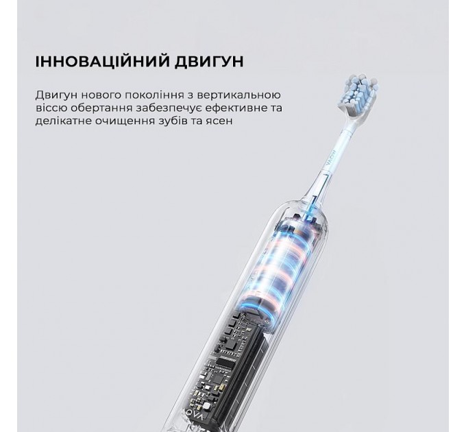 MOVA Електрична зубна щітка Mova Fresh Black (ATB13A-BK)