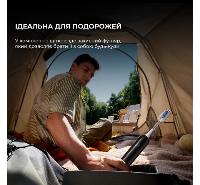 MOVA Електрична зубна щітка Mova Fresh Black (ATB13A-BK)