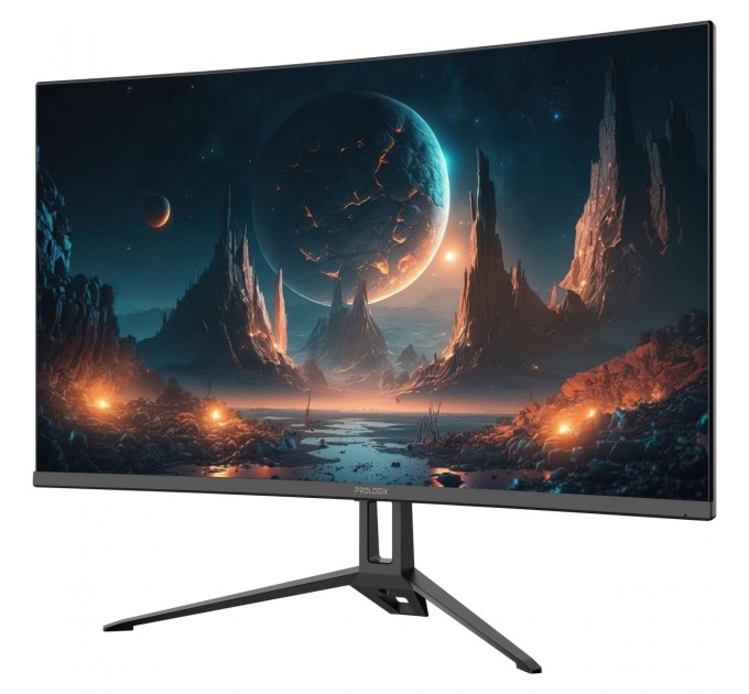 Prologix Монітор Prologix Gaming 23.6" GM2425C VA Black Curved 180Hz