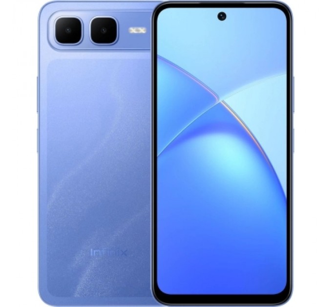 Infinix Мобільний телефон Infinix Smart 10 Plus 4/128Gb Iris Blue (4894947091193)