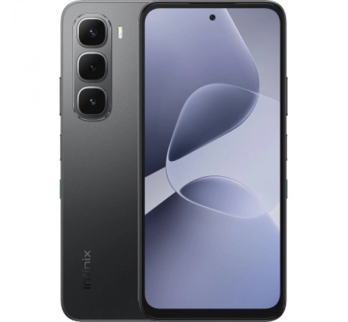 Infinix Мобільний телефон Infinix Hot 60i 8/256Gb Sleek Black (4894947093746)