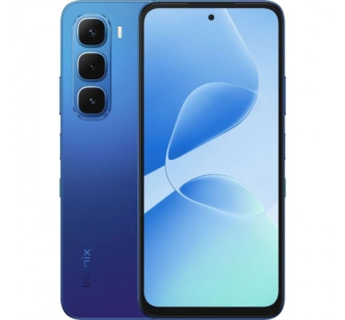 Infinix Мобільний телефон Infinix Hot 60i 8/256Gb Shadow Blue (4894947093760)