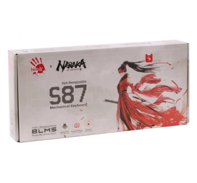 A4Tech Клавіатура A4Tech Bloody S87 USB Naraka (4711421001809)