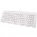 Клавіатура Maxxter KB-01W-UA USB White (KB-01W-UA)