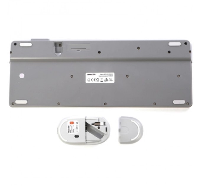 Maxxter Комплект Maxxter KMS-WCM-03G-UA Wireless Gray/White (KMS-WCM-03G-UA)