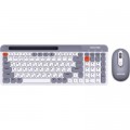 Maxxter Комплект Maxxter KMS-WCM-03G-UA Wireless Gray/White (KMS-WCM-03G-UA)