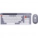 Maxxter Комплект Maxxter KMS-WCM-03G-UA Wireless Gray/White (KMS-WCM-03G-UA)