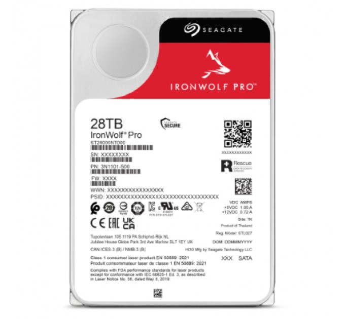 Seagate Жорсткий диск 3.5" 28TB Seagate (ST28000NT000)