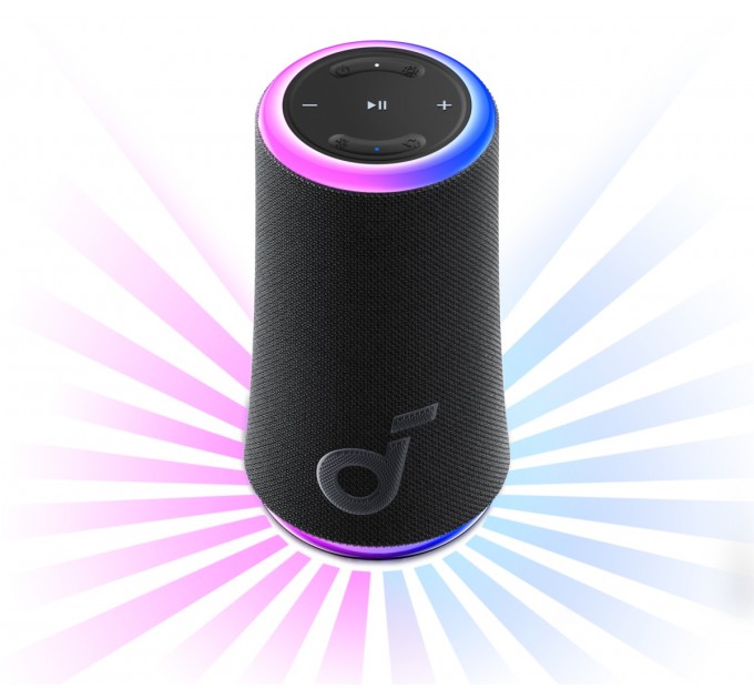 Anker Акустична система Anker SoundCore Glow Black (A3166G11)