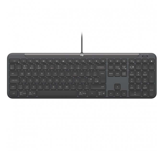 Logitech Клавіатура Logitech Signature Slim K620 for Business Graphite (920-013333)