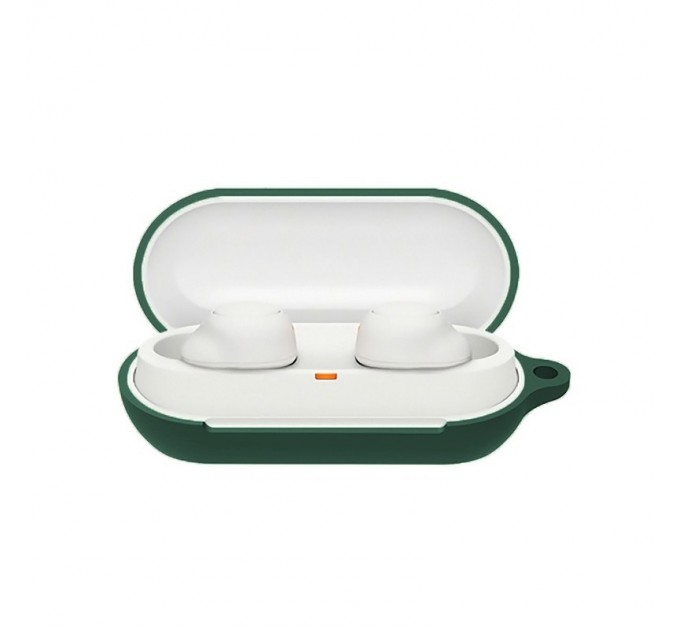 Чохол для навушників BeCover Silicon для Sony WF-C500 Dark Green (712022)