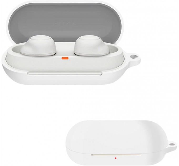 BeCover Чохол для навушників BeCover Silicon для Sony WF-C700N White (712034)