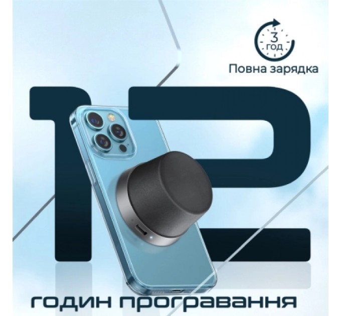 Promate Акустична система Promate Punch 3 Вт Black (punch.black)