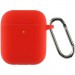 Armorstandart Чохол для навушників Armorstandart Ultrathin Silicone Case With Hook для Apple AirPods 2 Red (ARM59691)
