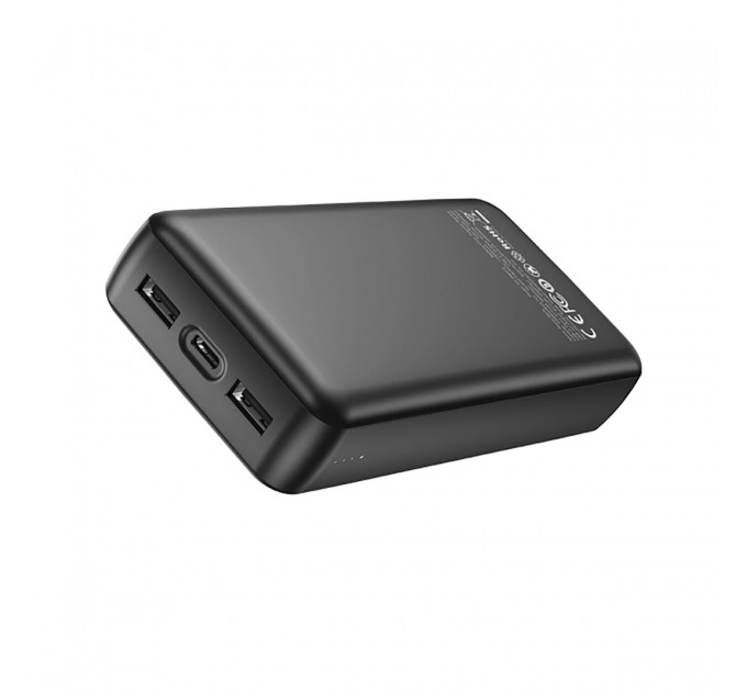 XO Універсальна мобільна батарея XO PB313 20000mAh 10W Black