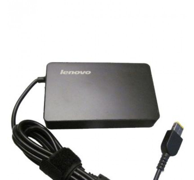 Блок живлення до ноутбуку Lenovo 65W 20V, 3.25A, разъем прямоугольный (pin inside), Slim-корп (ADP-65XB A)