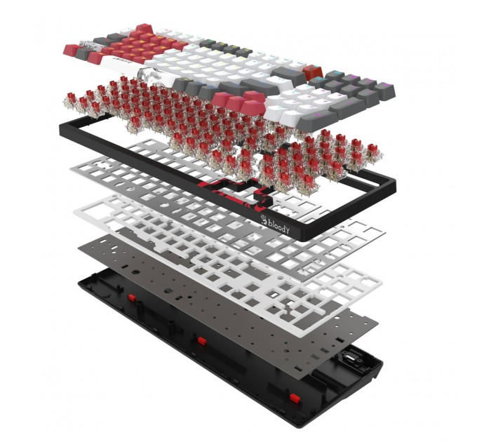 Bloody Клавіатура бездротова Bloody WS98 Naraka