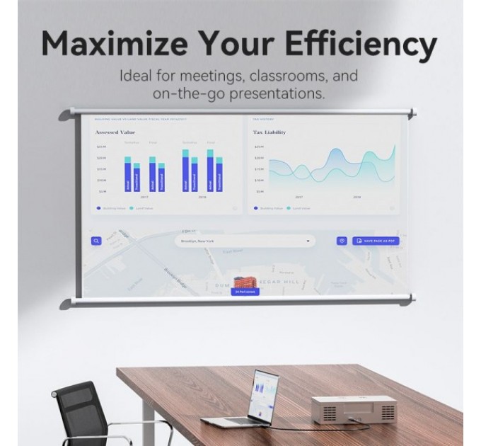 Vention Кабель Vention DisplayPort - HDMI (M/M), 5 м, Black (HFOBJ)