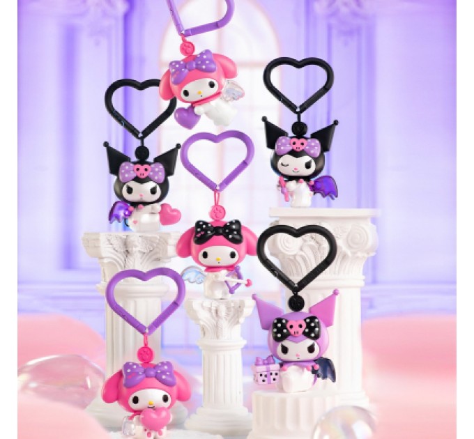 Ігровий набір Pop Top Механічна іграшка-сюрприз Kuromi & My Melody – Милі крильця (24MDL-003)