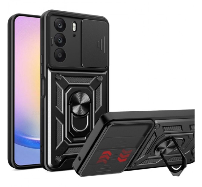 Чохол до мобільного телефона BeCover Military Realme C75 4G Black (713539)