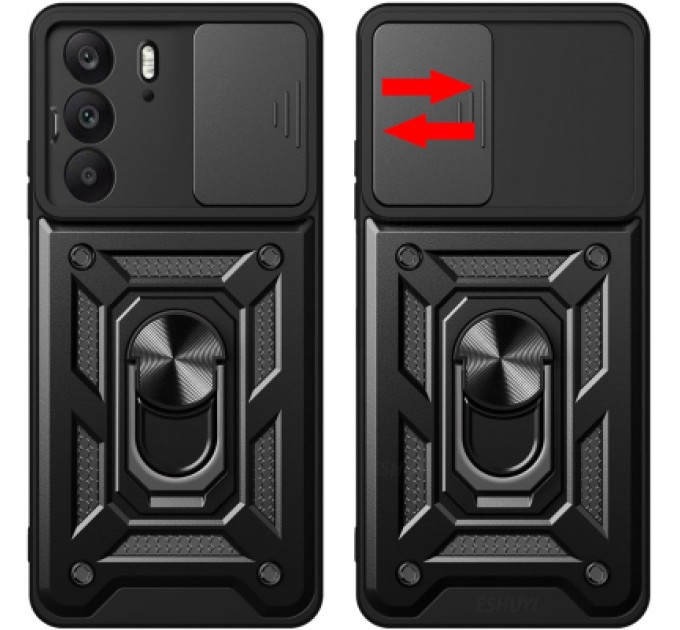 Чохол до мобільного телефона BeCover Military Realme C75 4G Black (713539)