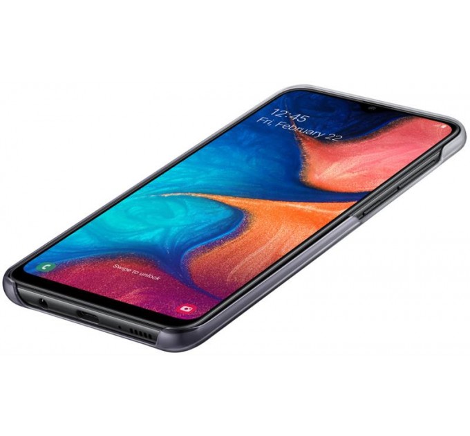 Samsung Чохол-накладка Samsung Gradation Cover для Samsung Galaxy A20 SM-A205 / A30 SM-A305 Black (EF-AA205CBEGRU / EF-AA305CBEGRU)