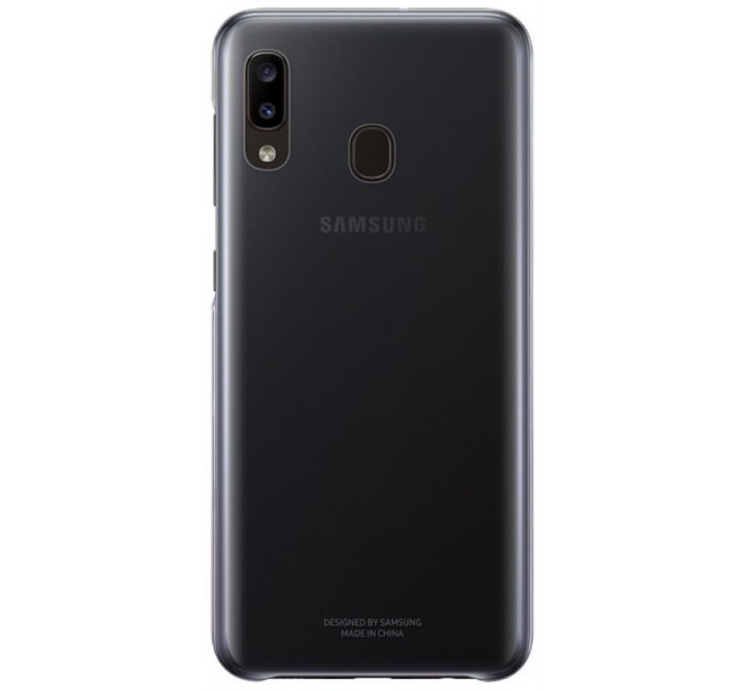 Samsung Чохол-накладка Samsung Gradation Cover для Samsung Galaxy A20 SM-A205 / A30 SM-A305 Black (EF-AA205CBEGRU / EF-AA305CBEGRU)