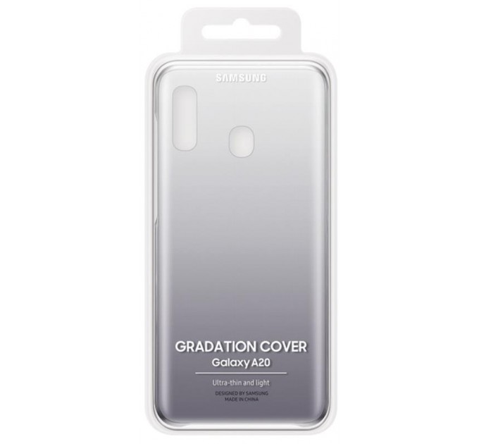 Samsung Чохол-накладка Samsung Gradation Cover для Samsung Galaxy A20 SM-A205 / A30 SM-A305 Black (EF-AA205CBEGRU / EF-AA305CBEGRU)