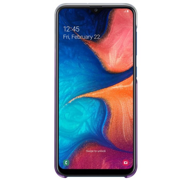 Samsung Чохол-накладка Samsung Gradation Cover для Samsung Galaxy A20 SM-A205 / A30 SM-A305 Violet (EF-AA205CVEGRU / EF-AA305CVEGRU)