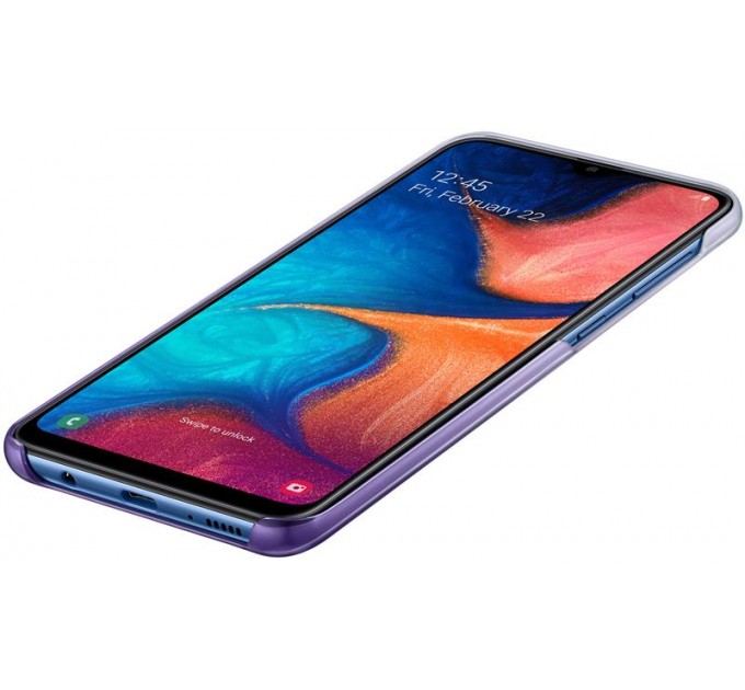 Samsung Чохол-накладка Samsung Gradation Cover для Samsung Galaxy A20 SM-A205 / A30 SM-A305 Violet (EF-AA205CVEGRU / EF-AA305CVEGRU)