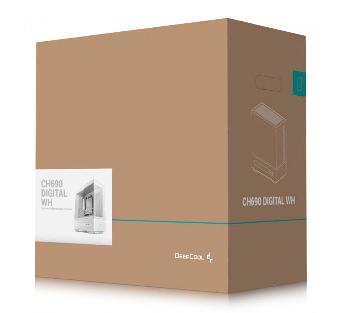 Deepcool Корпус DeepCool CH690 Digital White (R-CH690-WHNNA0D-G-1) без БЖ