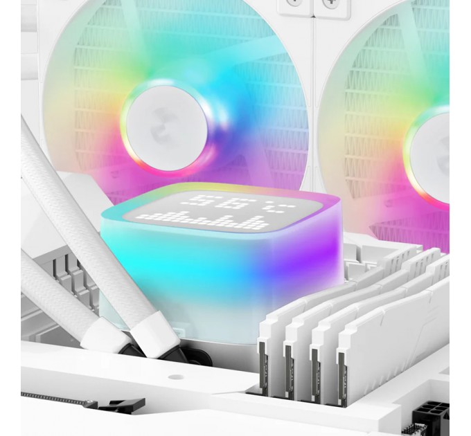 Deepcool Система водяного охолодження DeepCool LP240 ARGB White (R-LP240-WHMSMC-G-1)