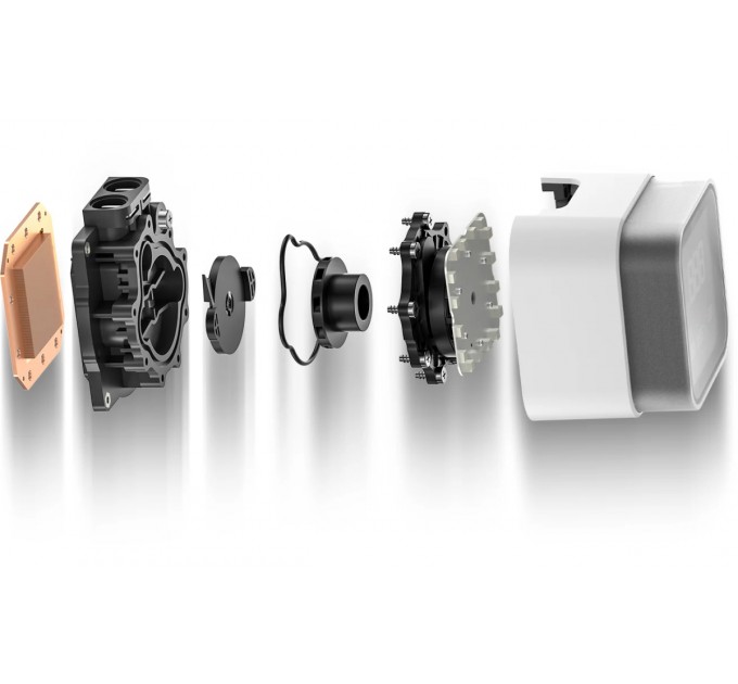 Deepcool Система водяного охолодження DeepCool LQ240 White (R-LQ240-WHDSMC-G-1)