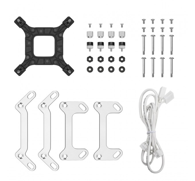 Deepcool Система водяного охолодження DeepCool LQ240 White (R-LQ240-WHDSMC-G-1)