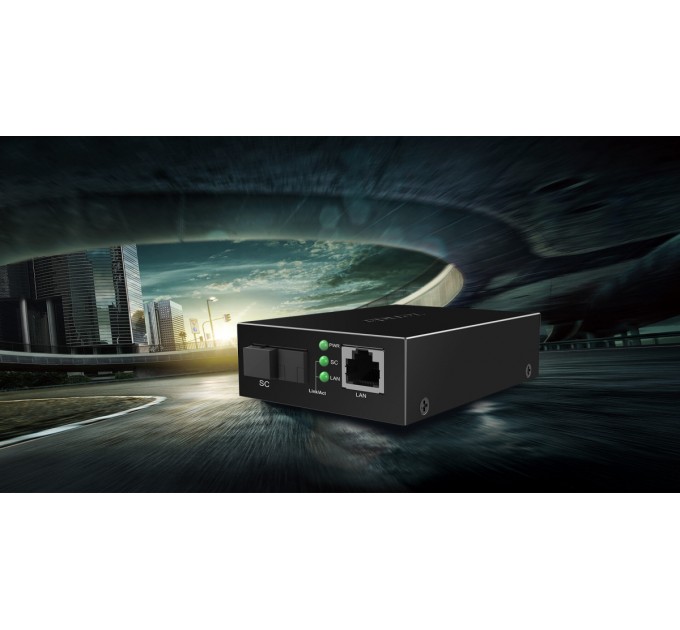 Tenda Медиаконвертер одномодовий Tenda TFC100A