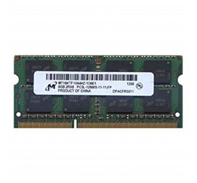 Micron Модуль пам`яті SO-DIMM 8GB/1600 DDR3L Micron (MT16KTF1G64HZ-1G6E1)
