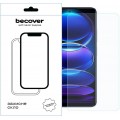 BeCover Захисне скло BeCover для Xiaomi Redmi Note 12 4G/Note 12 5G/Poco X5 5G Crystal Clear Glass 3D (709254)