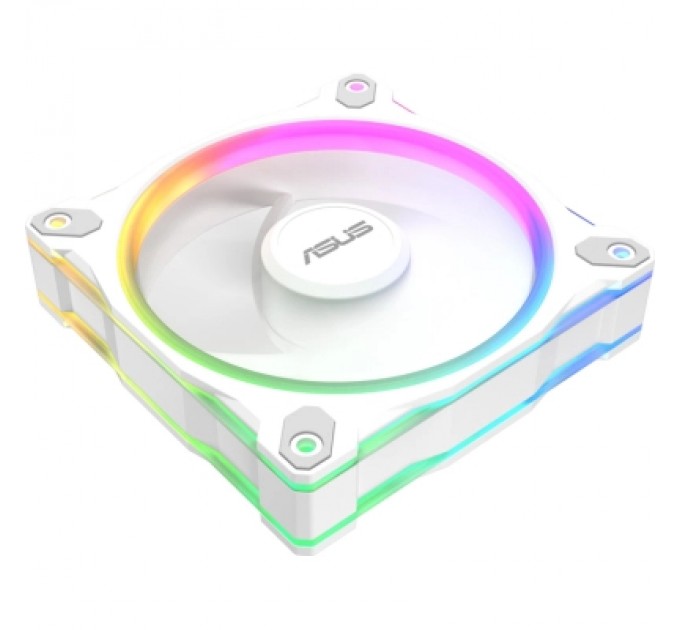 ASUS Кулер до корпусу ASUS PRIME MR120 ARGB WHITE 3IN1 (90DA00I3-B09020)