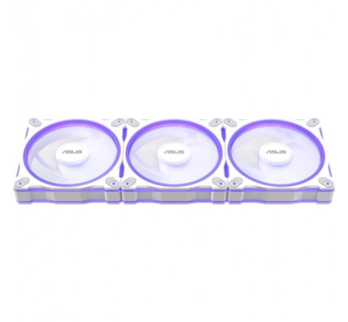 ASUS Кулер до корпусу ASUS PRIME MR120 ARGB WHITE 3IN1 (90DA00I3-B09020)