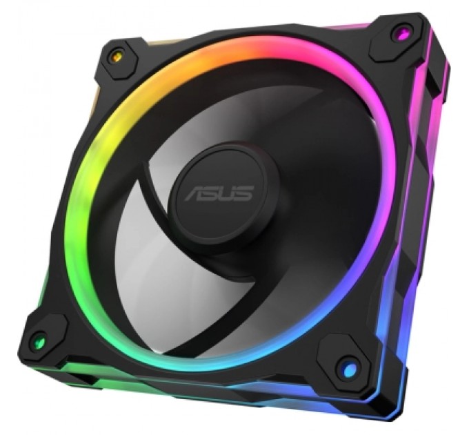 ASUS Кулер до корпусу ASUS PRIME MR120 REVERSE ARGB BLACK 3IN1 (90DA00L0-B09020)