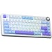 Клавіатура Aula F75 Gasket Reaper Wireless/Bluetooth/USB UA Purple (6978080501479)