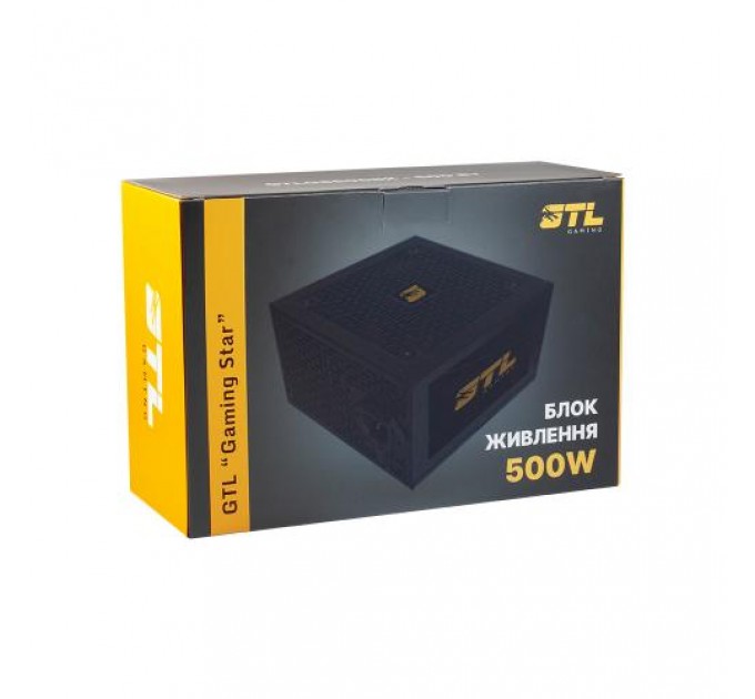 GTL Блок живлення GTL Gaming Star (GTLGS500BK) 500W
