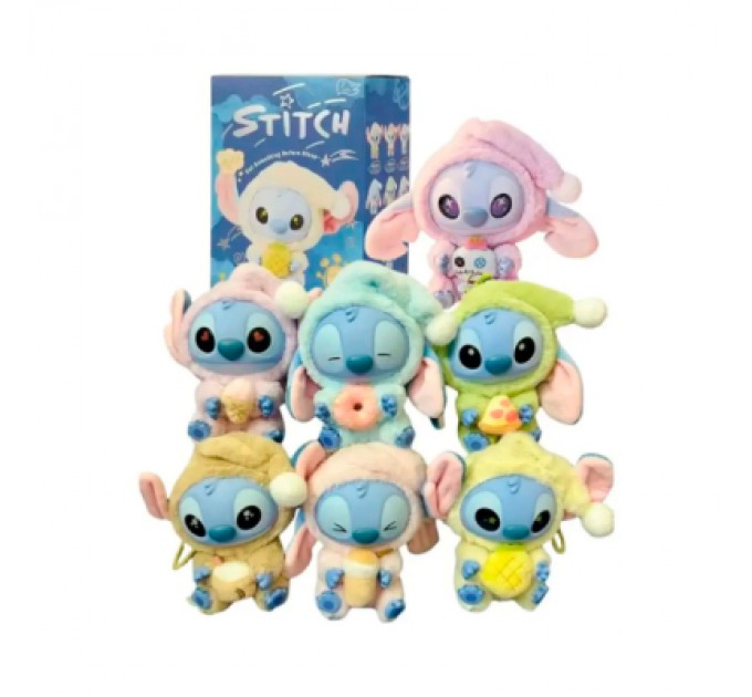 No Brand М'яка іграшка No Brand сюрприз Стіч 17 см Mix color (YT42503)