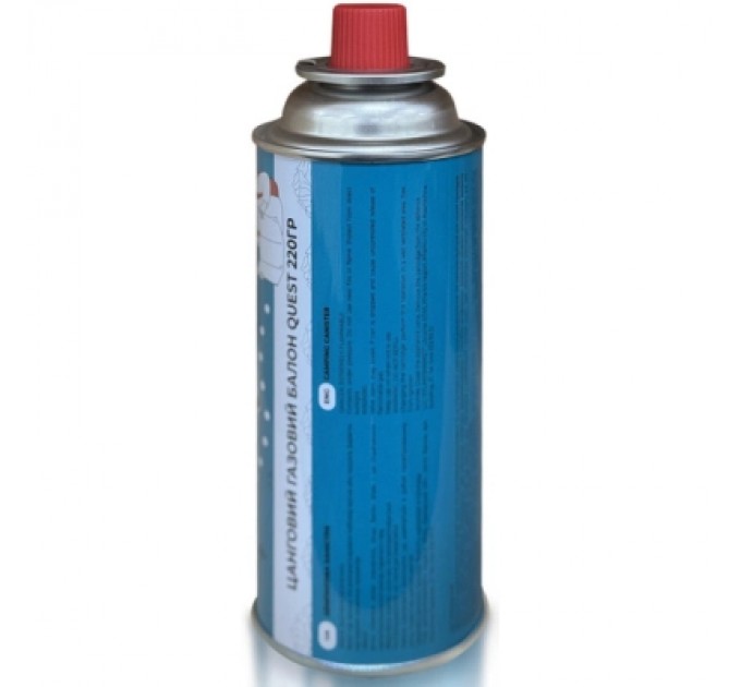 Газовий балон Quest 220 г цангове з'єднання (Q-G220)