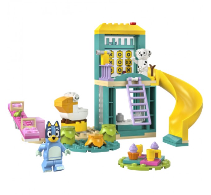 LEGO Конструктор LEGO Bluey Веселощі з Блуї та Хлоєю на ігровому майданчику (11201)