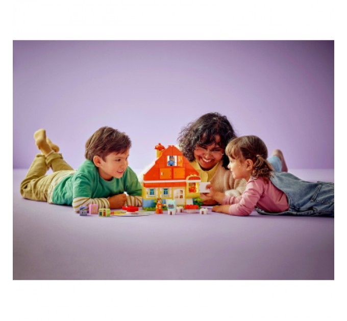 LEGO Конструктор LEGO DUPLO Bluey Родинний дім Блуї із грою на запам'ятовування (10459)